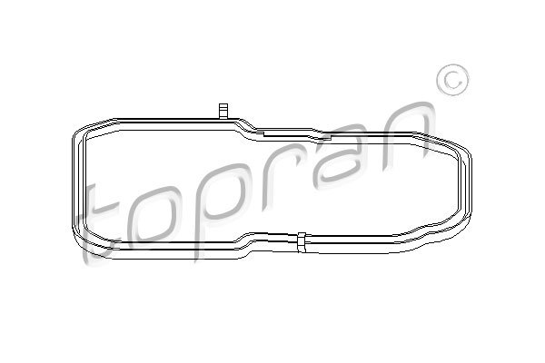TOPRAN 400 132 Guarnizione, Coppa olio-Cambio automatico