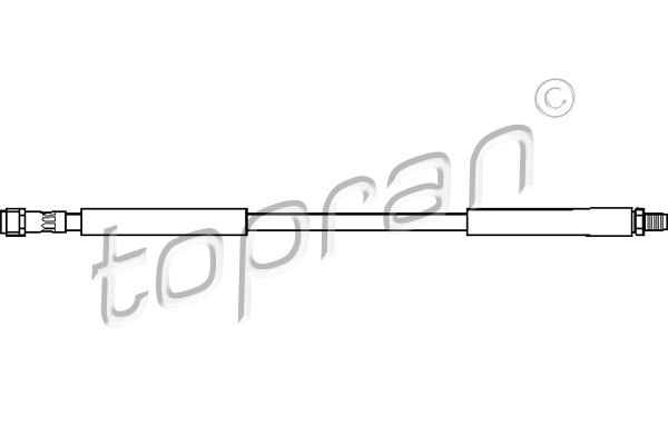 TOPRAN 401 060 Flessibile del freno-Flessibile del freno-Ricambi Euro