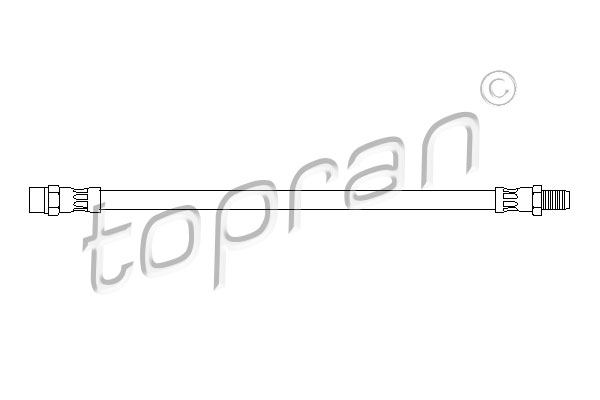 TOPRAN 400 215 Flessibile del freno-Flessibile del freno-Ricambi Euro