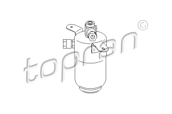 TOPRAN 400 923 Essiccatore, Climatizzatore-Essiccatore, Climatizzatore-Ricambi Euro