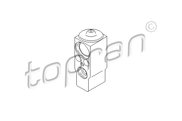 TOPRAN 401 271 Valvola ad espansione, Climatizzatore