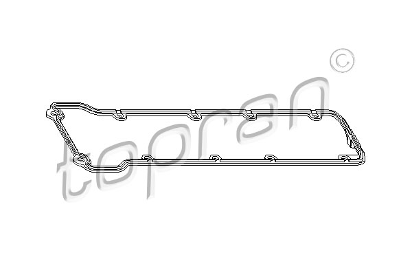TOPRAN 500 852 Guarnizione, Copritestata-Guarnizione, Copritestata-Ricambi Euro