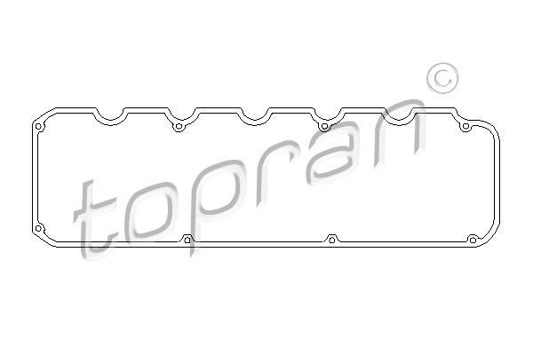 TOPRAN 500 855 Guarnizione, Copritestata