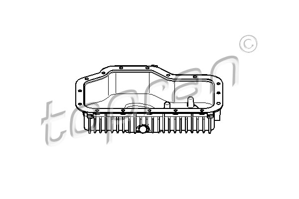 TOPRAN 500 880 Coppa olio