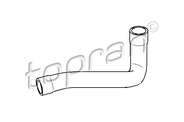 TOPRAN 501 561 Flessibile radiatore-Flessibile radiatore-Ricambi Euro