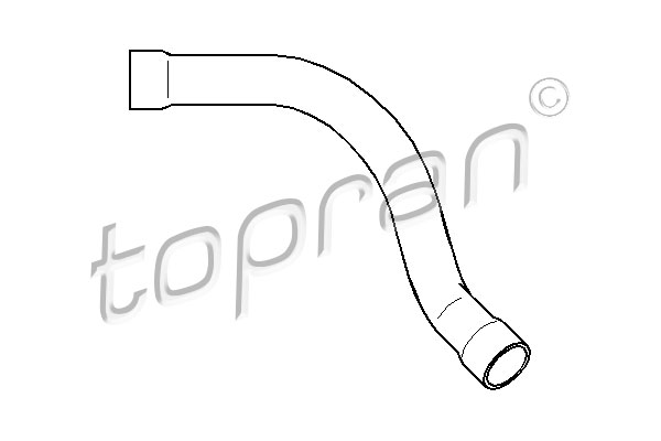 TOPRAN 500 448 Flessibile radiatore