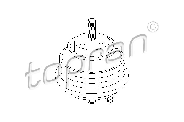 TOPRAN 500 745 Sospensione, Motore