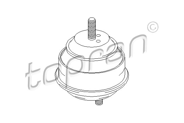 TOPRAN 500 747 Sospensione, Motore