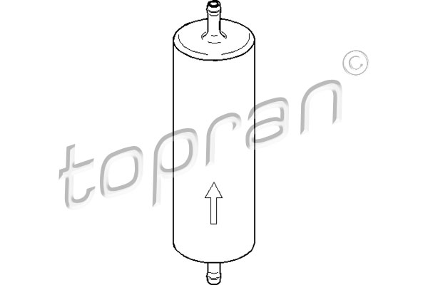 TOPRAN 500 738 Filtro carburante