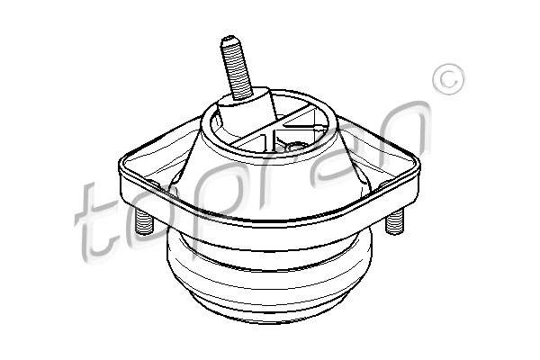 TOPRAN 500 749 Sospensione, Motore