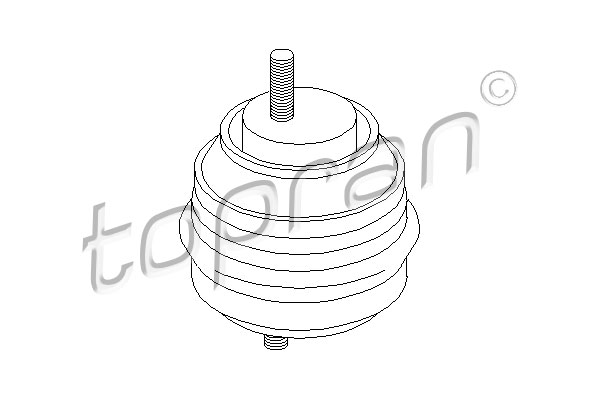 TOPRAN 500 276 Sospensione, Motore