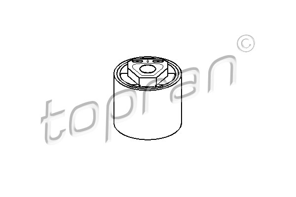 TOPRAN 500 015 Supporto, Braccio oscillante-Supporto, Braccio oscillante-Ricambi Euro