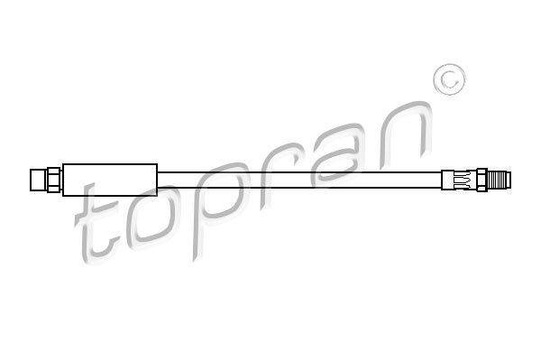 TOPRAN 500 194 Flessibile del freno-Flessibile del freno-Ricambi Euro