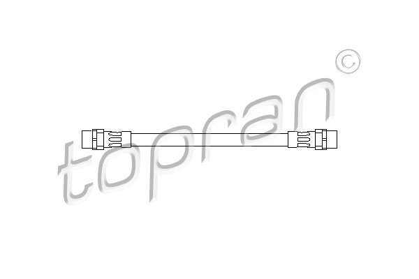 TOPRAN 501 126 Flessibile del freno-Flessibile del freno-Ricambi Euro