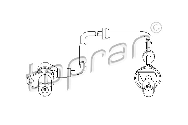TOPRAN 501 455 Sensore, N° giri ruota-Sensore, N° giri ruota-Ricambi Euro