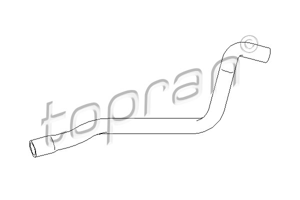 TOPRAN 501 579 Flessibile radiatore