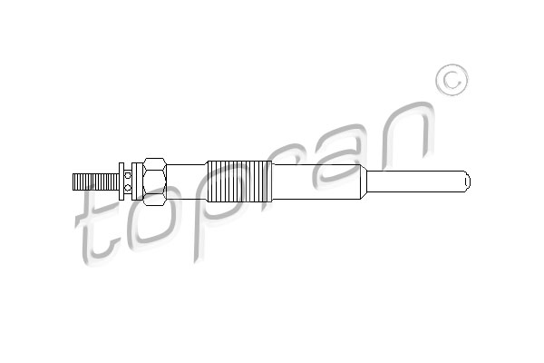 TOPRAN 700 403 Candeletta-Candeletta-Ricambi Euro