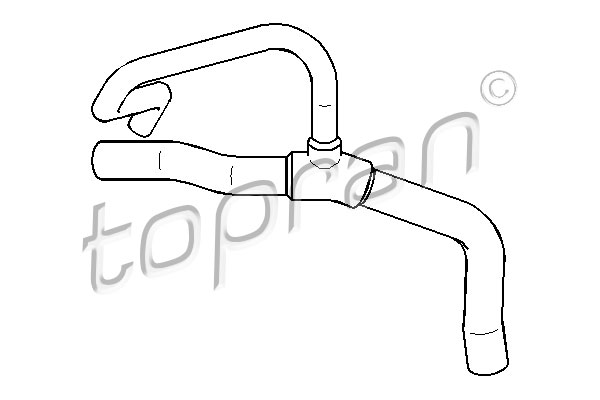 TOPRAN 700 503 Flessibile radiatore