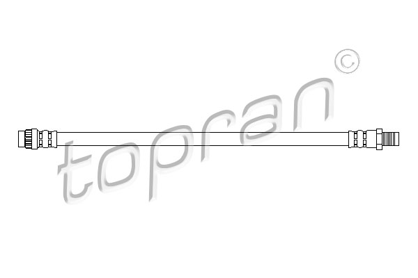 TOPRAN 700 274 Flessibile del freno-Flessibile del freno-Ricambi Euro