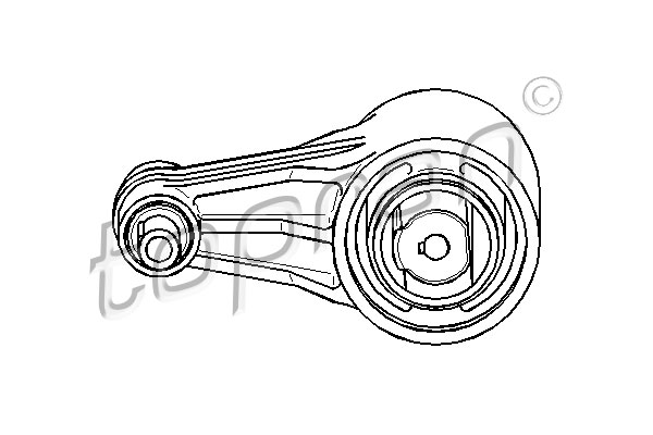 TOPRAN 700 521 Sospensione, Motore