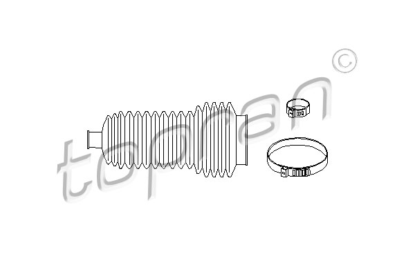 TOPRAN 700 375 Kit soffietto, Sterzo-Kit soffietto, Sterzo-Ricambi Euro