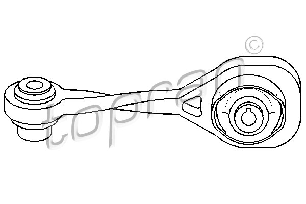 TOPRAN 700 524 Sospensione, Motore