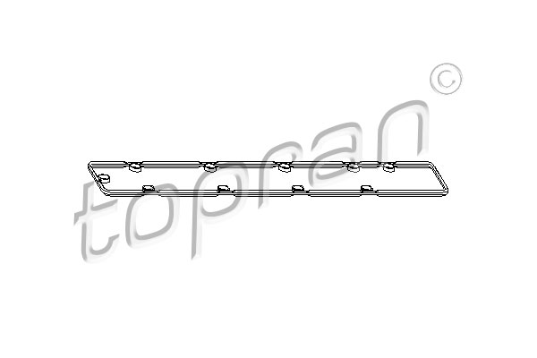 TOPRAN 721 125 Guarnizione, Copritestata-Guarnizione, Copritestata-Ricambi Euro