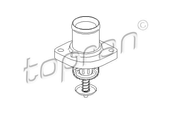 TOPRAN 721 107 Termostato, Refrigerante