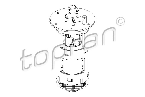 TOPRAN 722 123 Imp. alimentazione carburante-Imp. alimentazione carburante-Ricambi Euro