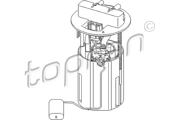 TOPRAN 721 481 Imp. alimentazione carburante