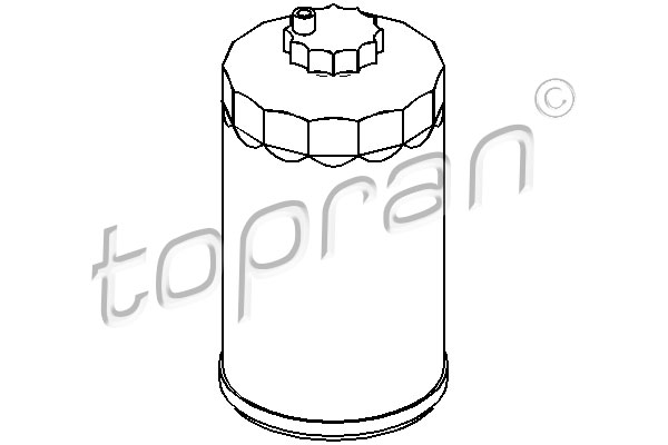 TOPRAN 721 018 Filtro carburante