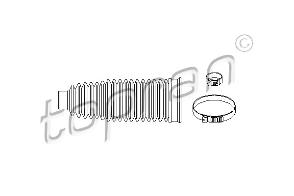 TOPRAN 721 144 Kit soffietto, Sterzo