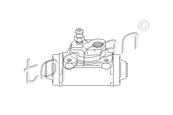 TOPRAN 720 984 Cilindretto freno-Cilindretto freno-Ricambi Euro