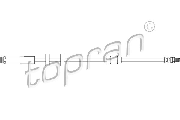 TOPRAN 720 925 Flessibile del freno-Flessibile del freno-Ricambi Euro