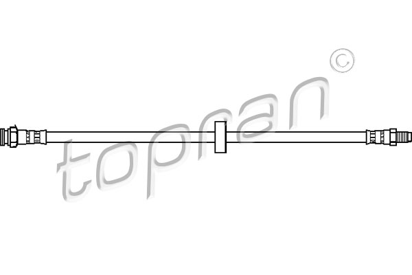 TOPRAN 720 918 Flessibile del freno-Flessibile del freno-Ricambi Euro