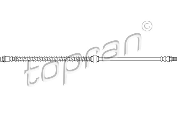 TOPRAN 720 930 Flessibile del freno-Flessibile del freno-Ricambi Euro