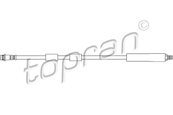 TOPRAN 720 894 Flessibile del freno-Flessibile del freno-Ricambi Euro