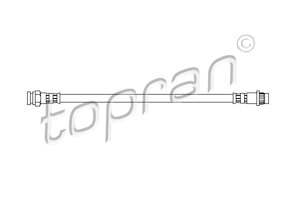 TOPRAN 720 916 Flessibile del freno-Flessibile del freno-Ricambi Euro