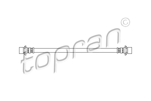 TOPRAN 720 917 Flessibile del freno-Flessibile del freno-Ricambi Euro