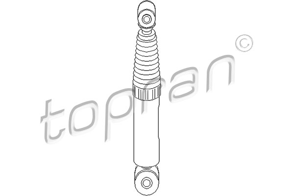TOPRAN 720 845 Ammortizzatore-Ammortizzatore-Ricambi Euro