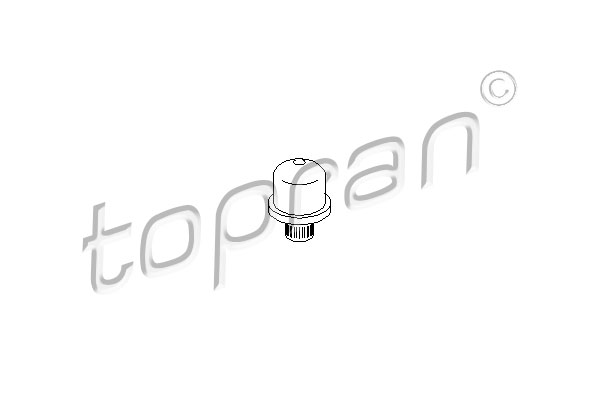 TOPRAN 700 667 Perno sferico, Comando frizione