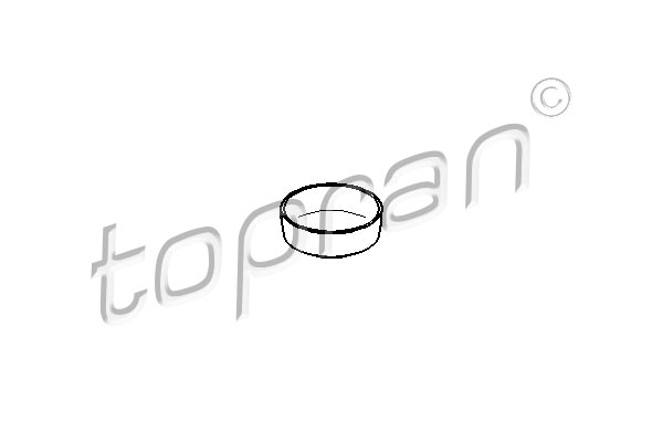 TOPRAN 722 670 Tappo anticongelamento monoblocco