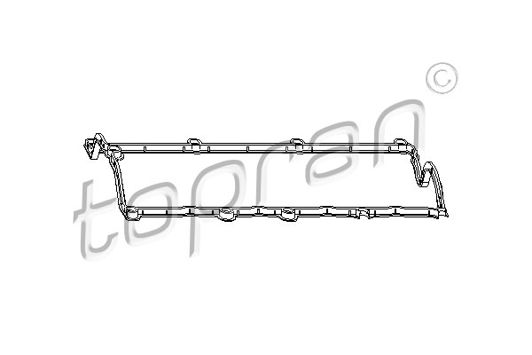 TOPRAN 207 715 Guarnizione, Copritestata-Guarnizione, Copritestata-Ricambi Euro