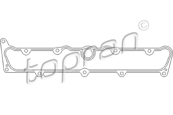 TOPRAN 207 609 Guarnizione, Collettore aspirazione