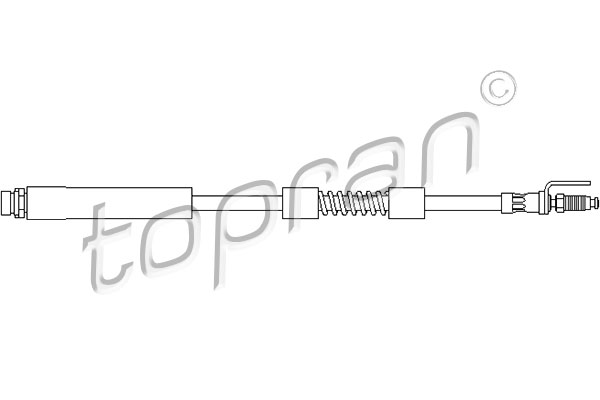 TOPRAN 303 980 Flessibile del freno-Flessibile del freno-Ricambi Euro