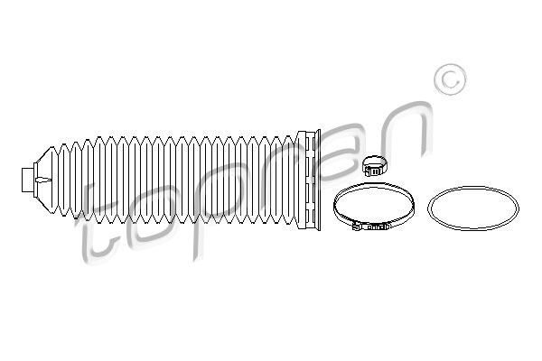 TOPRAN 401 784 Kit soffietto, Sterzo-Kit soffietto, Sterzo-Ricambi Euro