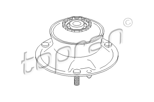 TOPRAN 501 756 Supporto ammortizzatore a molla
