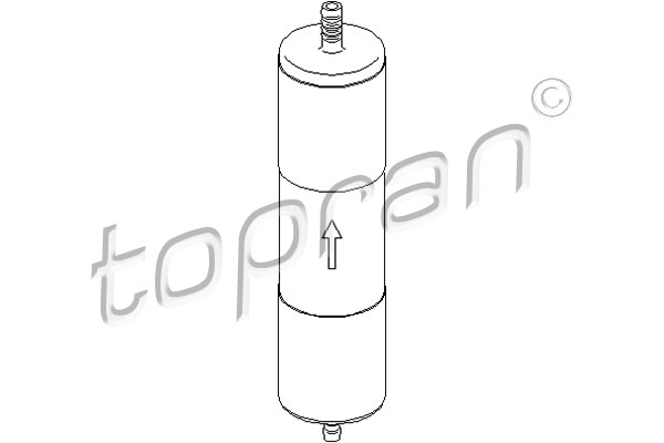 TOPRAN 113 153 palivovy filtr