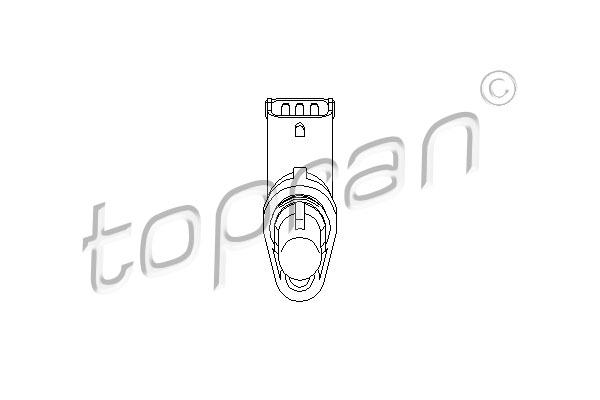 TOPRAN 207 847 Sensore, Posizione albero a camme