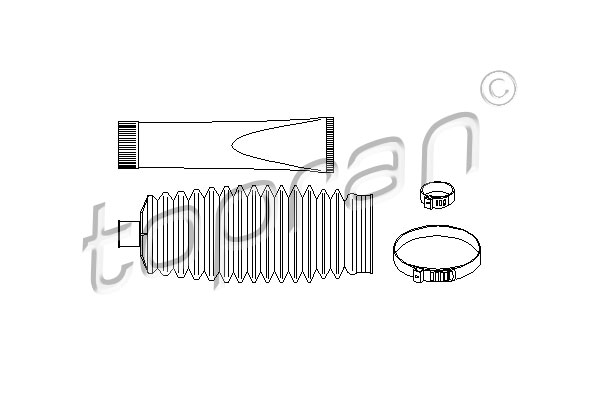 TOPRAN 722 469 Kit soffietto, Sterzo-Kit soffietto, Sterzo-Ricambi Euro